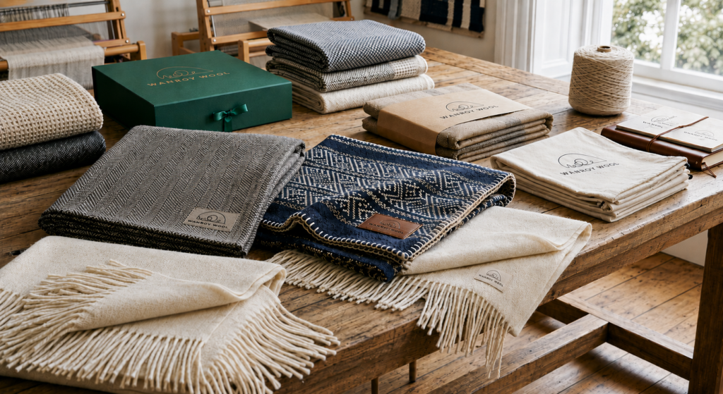 Private Label Wool Blankets Customization Guide: From Logo Embroidery to Bespoke Packaging