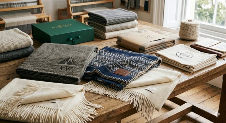 Private Label Wool Blankets Customization Guide: From Logo Embroidery to Bespoke Packaging