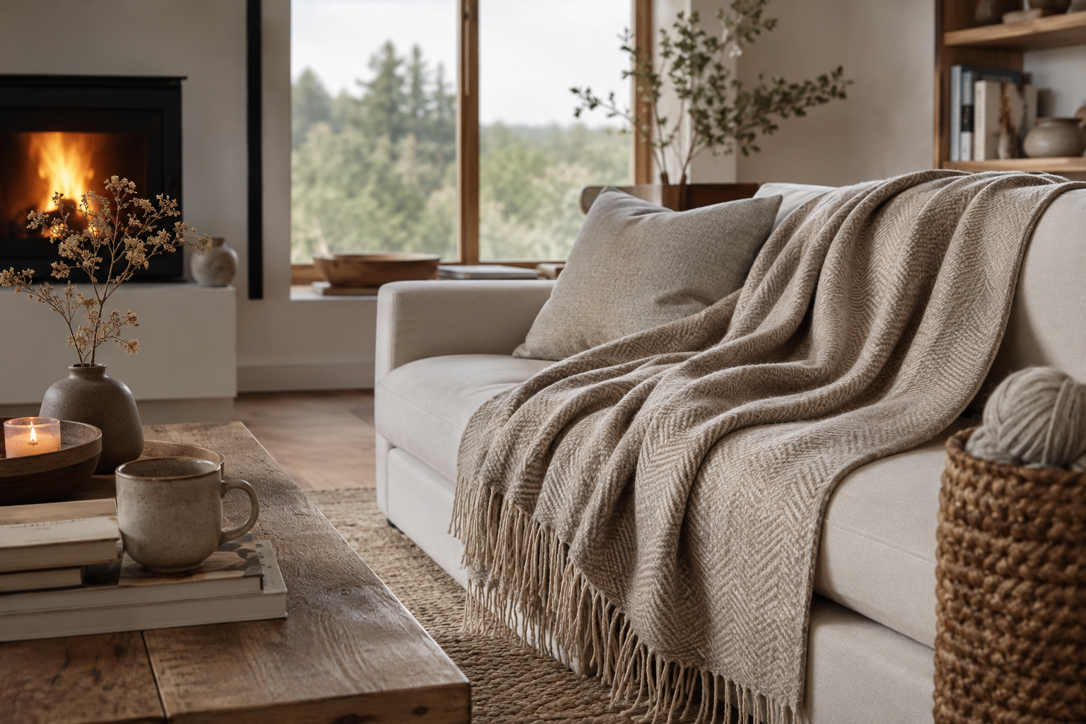 The Gift of Warmth: Why Luxury Wool Blankets & Scarves Make the Perfect Present